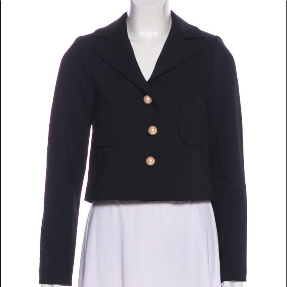 Smythe Cropped structured Jacket